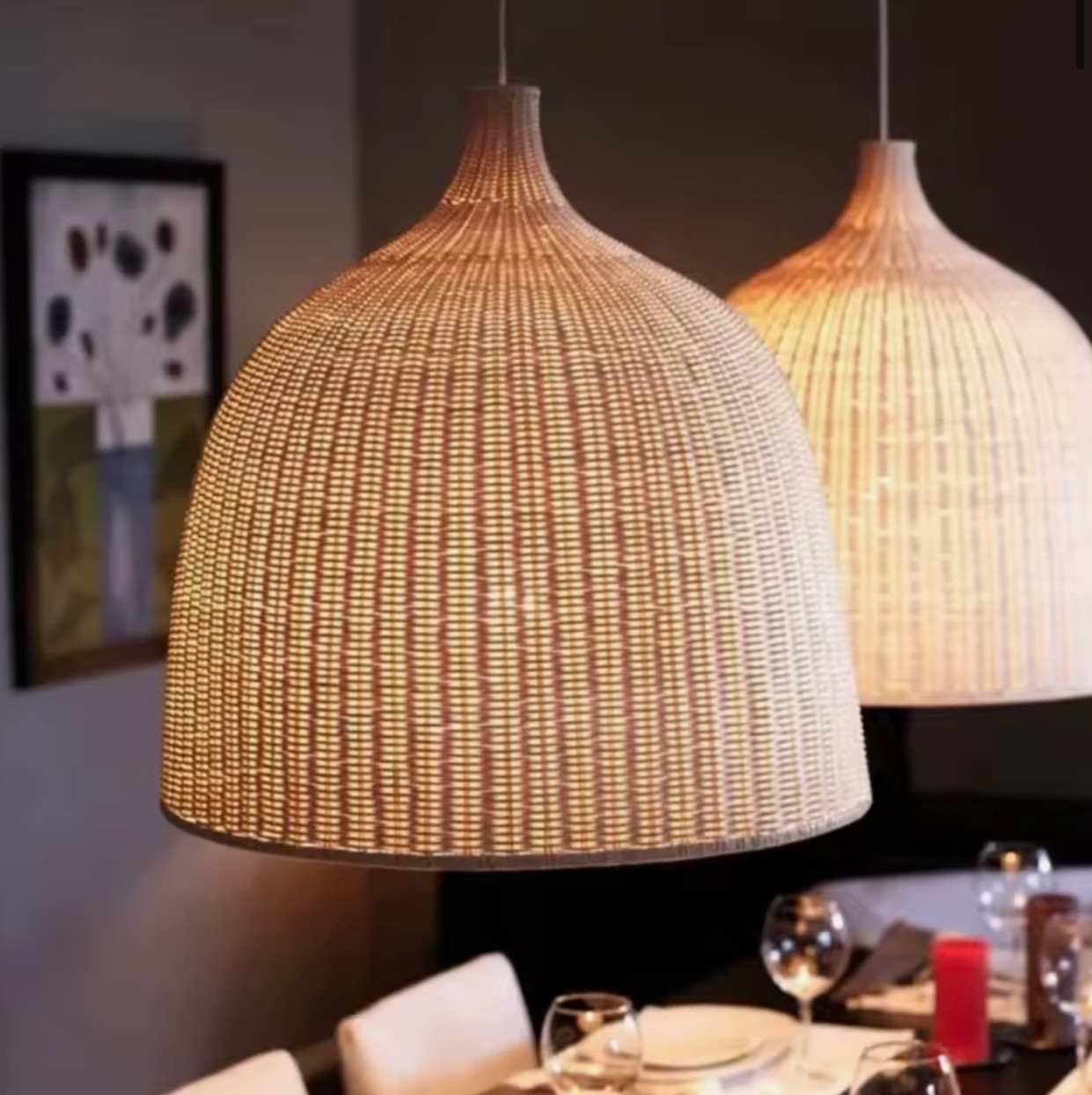Абажур плетений «Підвісний", фото 1