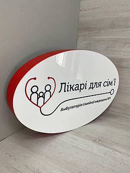 Вивіска Стоматологія лайтбокс