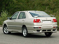 Задній бампер Nika на Chery Amulet 2003+ Автомобільний бампер задній Чері Амулет