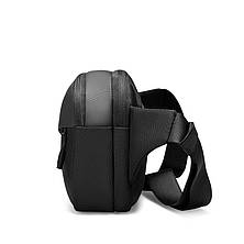 Сумка крос-боді Mark Ryden MR8112 із широким ременем водонепроникна, чорна, фото 3