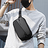 Сумка крос-боді Mark Ryden MR8112 із широким ременем водонепроникна, чорна, фото 9