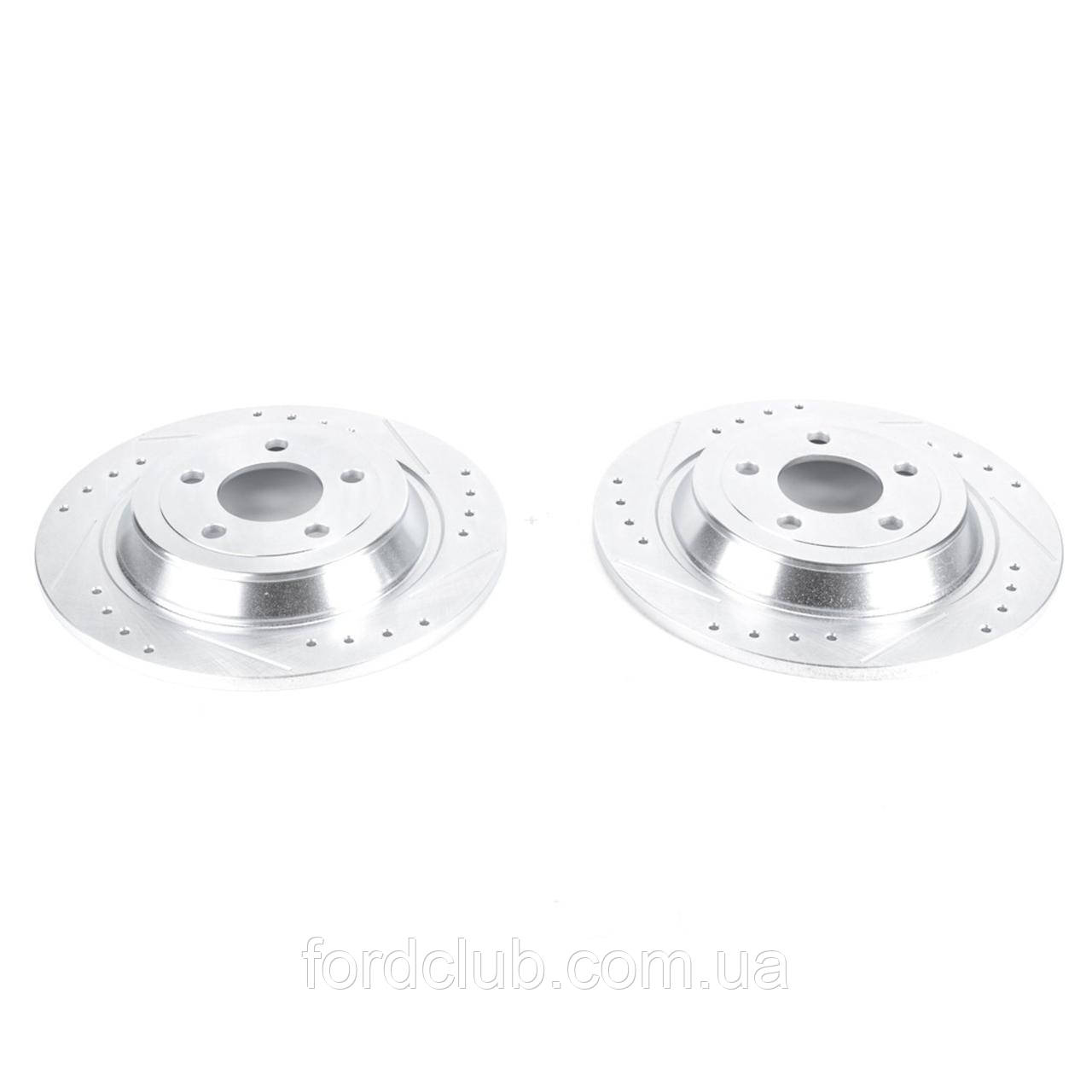 Гальмівні передні задні Ford Mustang; POWER STOP Z23 (невентильовані), фото 1