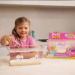 Інтерактивний ігровий набір Pets Alive Zuru Mama Turtle - Мама черепаха з сюрпризом 9560