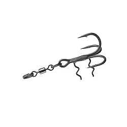 Стингер Daiwa Prorex Swiveled Head Assist #1/0 2pcs (190542) 15419-010