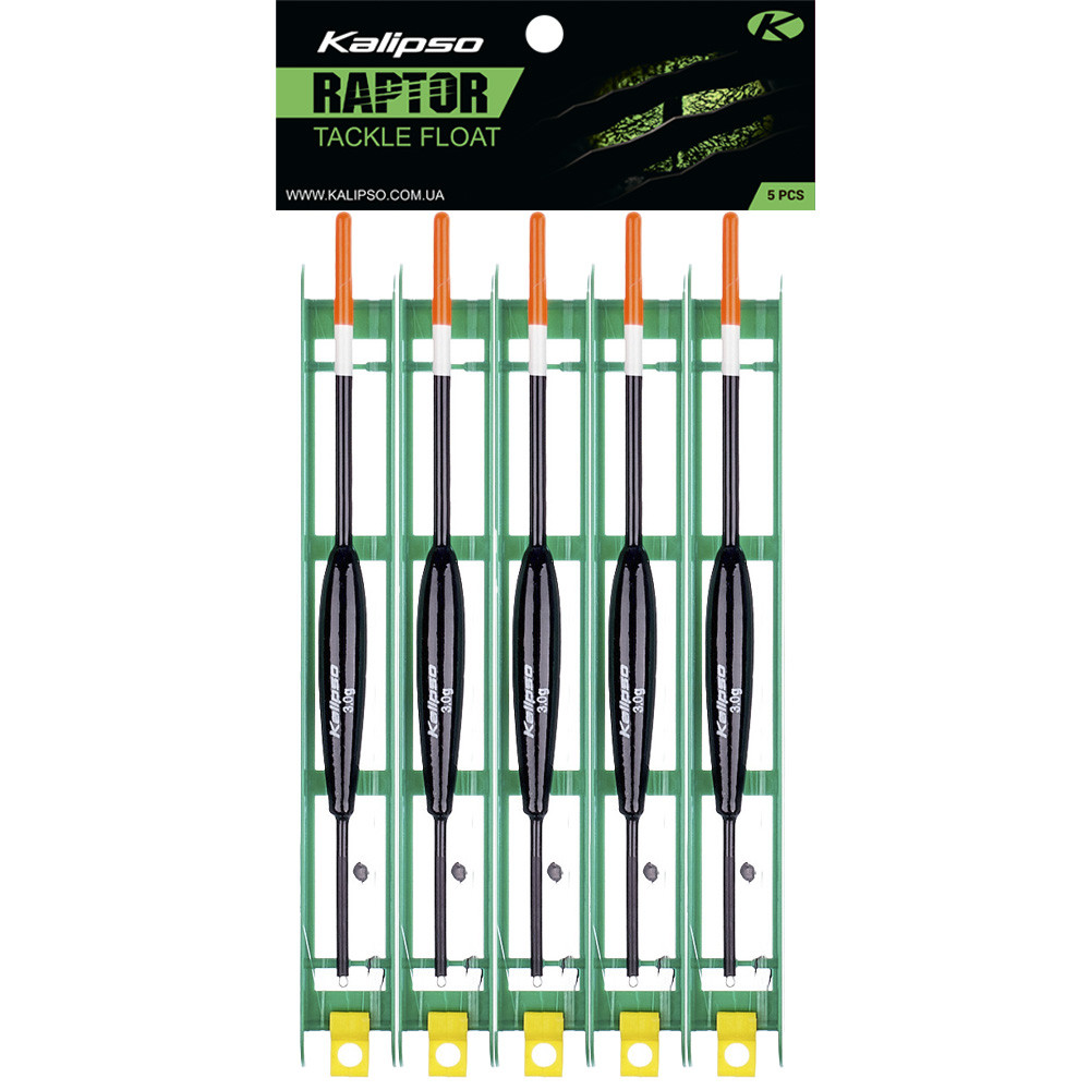 Снасть Kalipso Raptor Tackle float-2014 7m 0.20mm 3.0g №8 black(5)NEW2025 (203758) 43061072, фото 1