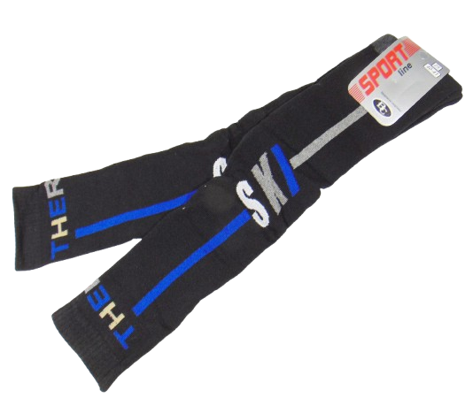 Чоловічі теплі гольфи 25 (40-41) чорні Sport line, фото 1