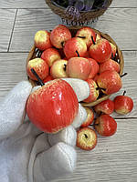 Муляж яблука, смачний фрукт-яблуко рожеве, фото 6