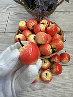 Муляж яблука, смачний фрукт-яблуко рожеве, фото 5