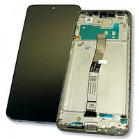 Дисплей Xiaomi RedMi Note 9S M2003J6A1G | M2003J6A1R + сенсор чорний | модуль