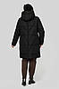Жіноче зимове пальто прямого крою з капюшоном Паула, розміри 50-60, фото 6