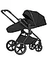 Коляска універсальна 2 в 1, CARRELLO Ultimo CRL-6528 (2in1) Sable Black, чорна, Карелло Ультімо, фото 9