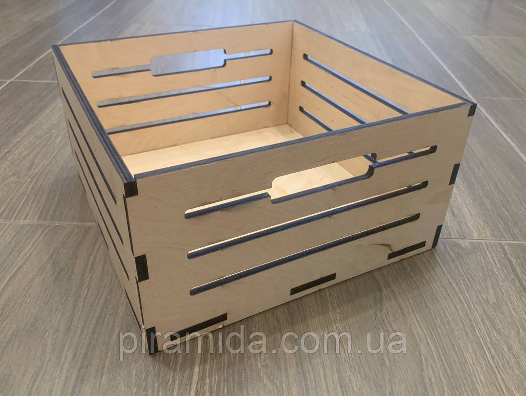 Ящик фанера 320х320х165 (ШхДхВ) 8 мм, фото 1