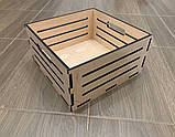 Ящик фанера 320х320х165 (ШхДхВ) 8 мм, фото 7
