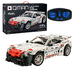 Конструктор для хлопчиків Машина 31 см на радіокеруванні Qman 54008 (підключається до телефону)