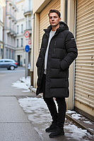 Куртка довга парка пальто пуховик зимова чоловіча