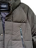 Куртка довга парка пальто пуховик зимова чоловіча, фото 10