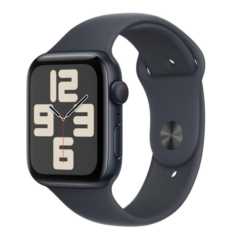 Apple Watch SE 2 40mm Midnight Aluminium Case w. Midnight Sport Band - M/L (MXE93) Розумний годинник, фото 1