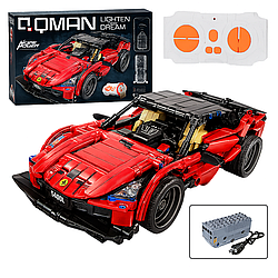 Дитячий конструктор машинка на радіокеруванні Qman 425 деталей