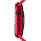 Apple Watch 7 45 Red Aluminium Case with Red Sport Band LTE (MKJU3) Розумний годинник, фото 2