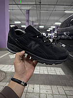 Чоловічі зимові кросівки New Balance 740 чоловічі термо кросівки чорні, чоловіче зимове термо взуття Нью Баланс