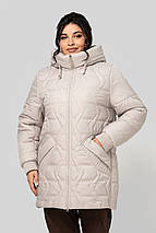 Куртка прямого силуету  Ярослава р-ри 50-60, фото 2