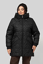 Куртка прямого силуету  Ярослава р-ри 50-60, фото 3