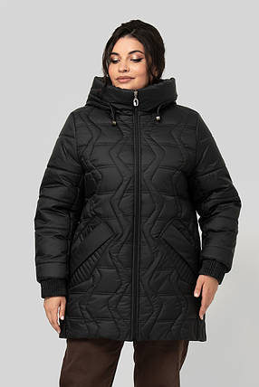 Куртка прямого силуету  Ярослава р-ри 50-60, фото 1