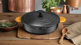 Жаровня 32 см, 5.6 л.IQ Be Simple, 32 см, 5.6 л (IQ-2149-32)