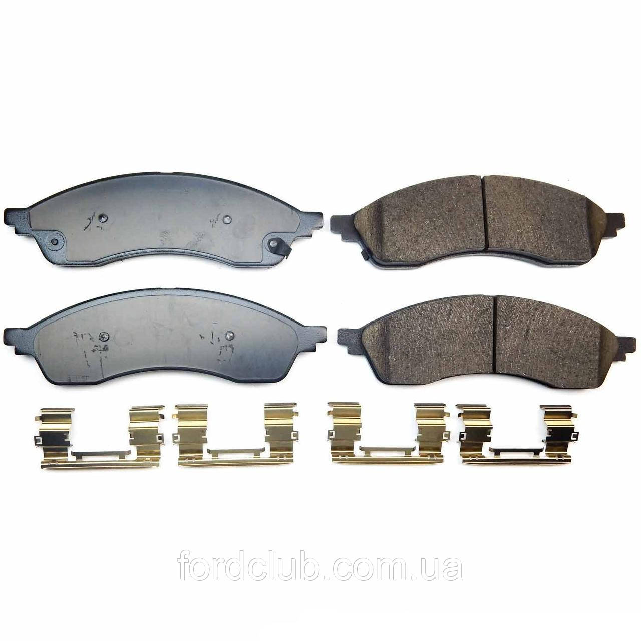 Передні колодки Ford Edge 2021-...; PowerStop Z23 Evolution Sport carbon-fiber ceramic, фото 1