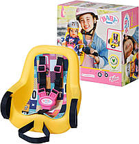 Велокрісло для ляльки Бебі Борн Baby Born 830048 Bicycle Seat Yellow