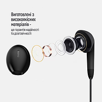 Навушники ColorWay Wired Earphone CW-WD04BK 3,5мм mini-jack чорний, фото 6