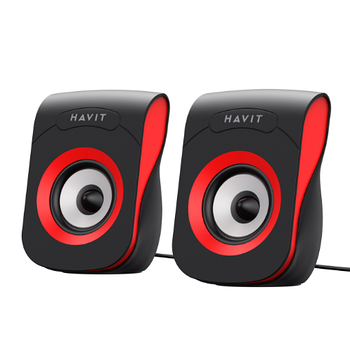 Havit HV-SK599 USB, black/red