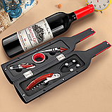 Винний набір у подарунковій упаковці 5 предметів, фото 2