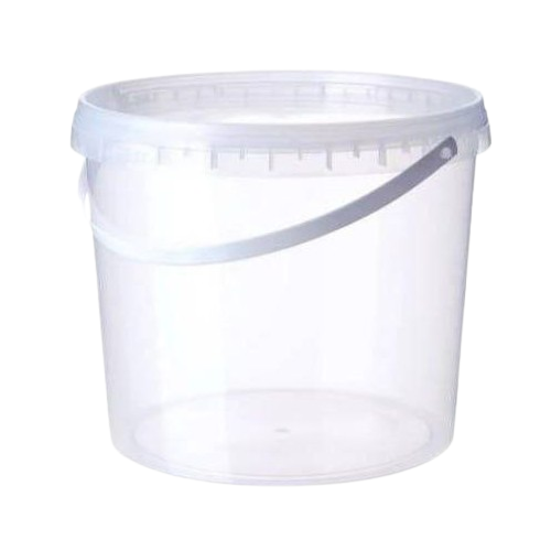 Відро кругле 5л робот. ручка пластик ЕЛІПС, фото 1