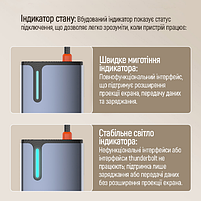 Док-станція 5в1 Type-C ColorWay CW-HUB01 PD Type-C/3*USB 3.0/HDMI 4K, фото 6
