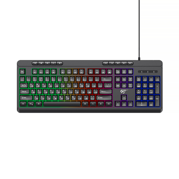 Ігрова клавіатура дротова HAVIT KB907L USB Black (20шт/ящ)