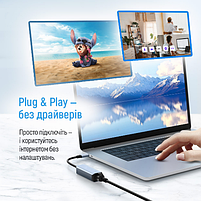 Адаптер мережевий ColorWay USB-A/USB-С 3.0 - RJ45 Gigabit Ethernet, фото 4