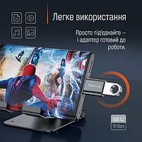 Адаптер перехідник Colorway USB-A to USB-C 3.2, фото 3