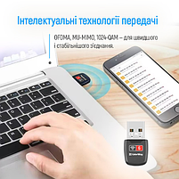 Адаптер СolorWay Wi-Fi 6 286 Мбіт/с, фото 10