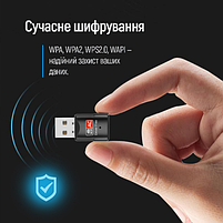 Адаптер СolorWay Wi-Fi дводіапазоний (2.4ГГц/200Мбіт + 5ГГц/433Мбіт), фото 10