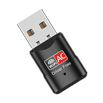 Адаптер СolorWay Wi-Fi дводіапазоний (2.4ГГц/200Мбіт + 5ГГц/433Мбіт), фото 6