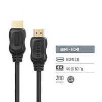 Кабель ColorWay HDMI - HDMI V2.0 4K/60 Гц 3 м чорний, фото 5