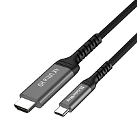 Кабель ColorWay USB-C to HDMI 4K 60Hz 2m чорний, фото 5