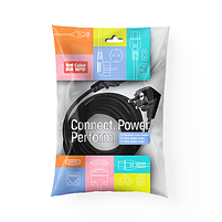 Кабель ColorWay живлення CEE7/7-C5, 1.8 м чорний, фото 2