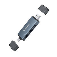 Кардрідер ColorWay USB 2.0/USB-C to CF/SD/MicroSD, фото 3