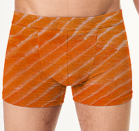 Труси боксери чоловічі Текстура філе червоної риби 1 ВСІ розміри