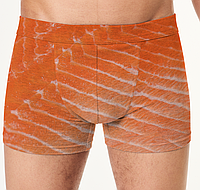 Труси боксери чоловічі Текстура філе червоної риби ВСІ розміри