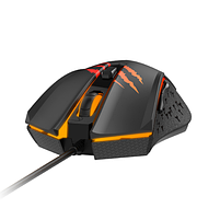 Мишка дротова з підсвічуванням Havit HV-MS1027 чорний, фото 2