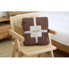 Home text SOHO Плед 200*220 см Rainbow Cocoa