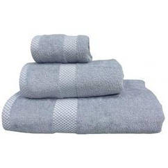 Bath text SOHO Наб. марш. 50*90+70*140см хлопок 100% Velur Grey